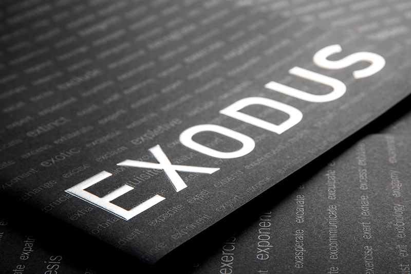 Custom & Traditional Exodus Pocket Folder