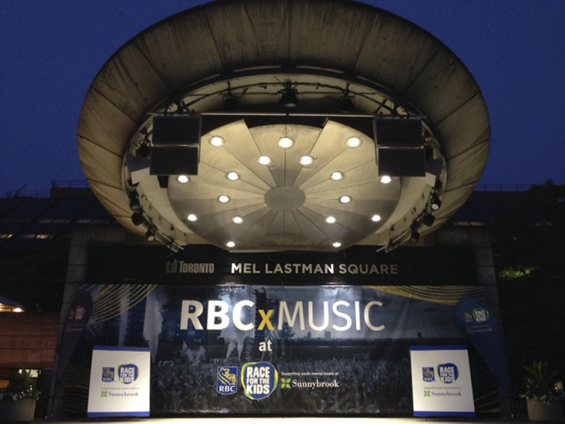 Large Format & Events RBC Race for the Kids - RBCxMusic