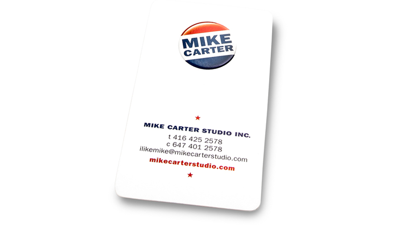 Business Cards Mike Carter Studio Inc.