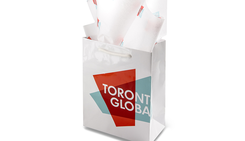 custom Toronto Global Gift Bag